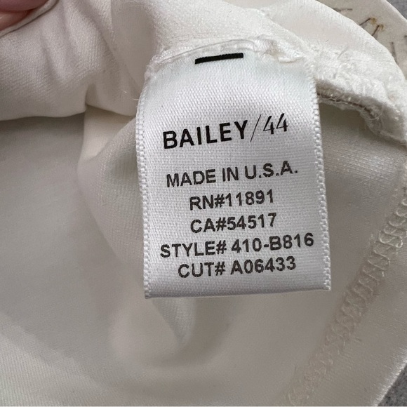 BAILEY 44 laser cut faux leather top - Picture 5 of 7